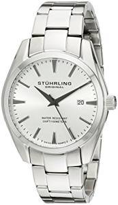 Stuhrling Original Analog Silver Dial Men's Watch 414.33112
