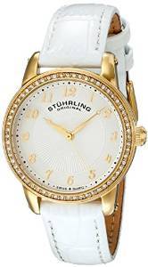 Stuhrling Original Analog White Dial Women's Watch 651.01