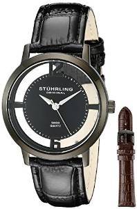 Stuhrling Original Classic Analog Black Dial Men's Watch 388G2.SET.04