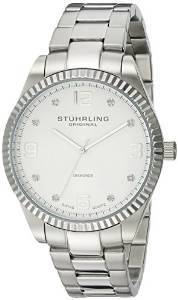 Stuhrling Original Classique Allure Analog Silver Dial Men's Watch 607G.01
