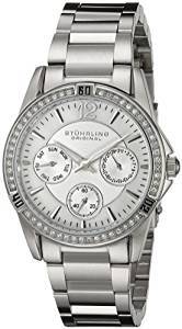 Stuhrling Original Symphony Helena Analog Mother of Pearl Dial Women's Watch 914.01