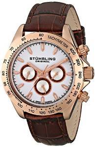 Stuhrling Original Triumph Classic Analog Silver Dial Men's Watch 564L.03
