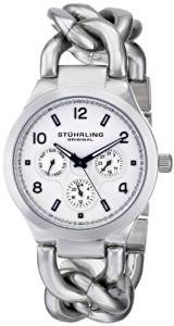 Stuhrling Original Vogue Lady Renoir Analog Silver Dial Women's Watch 813.01