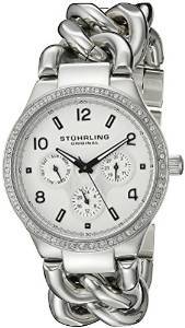 Stuhrling Original Vogue Renoir Analog Silver Dial Women's Watch 813S.01