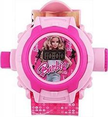 Sunny Digital Boy's & Girl's Watch Pink Dial Pink Colored Strap