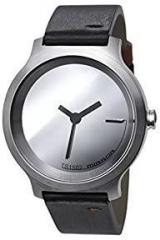 TACS Mirror Analog Silver Dial Unisex Watch TS1502A