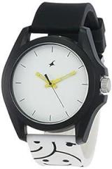 Tees Analog White Dial Unisex Adult Watch 68011PP05
