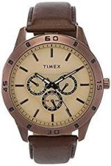 TIMEX Analog Brown Dial Men's Watch TW000U915