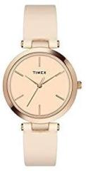 TIMEX Analog Rose Gold Dial Women's Watch TWEL118SMU01