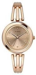 TIMEX Analog Rose Gold Dial Women's Watch TWTL10305