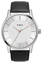 TIMEX Analog Silver Dial Unisex Adult Watch TW0TG8301