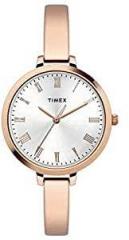 TIMEX Analog Silver Dial Unisex Adult Watch TWEL12817