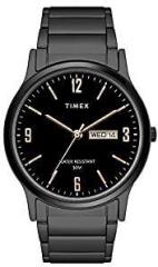 TIMEX Analogue Black Dial Men's Watch Black Dial Black Colored Strap