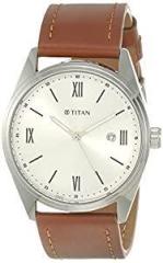 Titan Analog Silver Dial Men's Watch 1864SL09