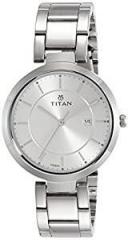 Titan Ladies NeoIi Analog Silver Dial Women's Watch NM2480SM07 / NL2480SM07