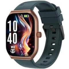 Titan Smart 3 Premium Smart Watch|1.96 inch Super AMOLED Display with 410x502 Pixel Resolution|SingleSync BT Calling|NitroFast Charging|110+ Sports Modes|200+ Watchfaces|Upto 7 Days Battery Copper