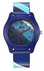 Titan Unisex Polyurethane Analog Clear Dial Watch 26019Pp30W/Nr26019Pp30W, Band Color Blue