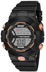 TPU Band Digital Unisex Watch for Boys and Girls