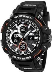 V2A Outdoor Sport Shockproof Led Analogue And Digital Waterproof Chronograph Watch For Men Multicolor