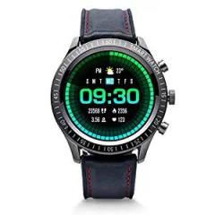 Vibez Vibez by Lifelong Urbane Smartwatch with 3D UI 1.32 inchHD Display|24x7 Heart Rate & Blood Oxygen Tracking|8 Sports Mode|Sleep Monitor|IP67 Waterproof|7 days Battery Backup 1 Year Manufacturer Warranty, VBSWM360, Black