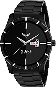 Vills Laurrens Black Dial Wrist Watch for Men and Boys VL 1114