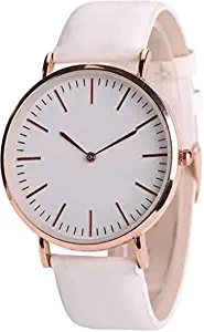Watch City Classy Analogue Dial and Belt Color Changing Women's Watch White Dial White Colored Strap