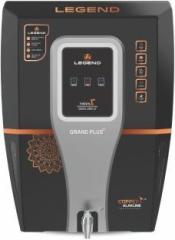 Grand Plus Grey Legend copper alkaline technology With Digital Display 12 Litres 12 L RO + UV + UF + TDS + Copper Water Purifier