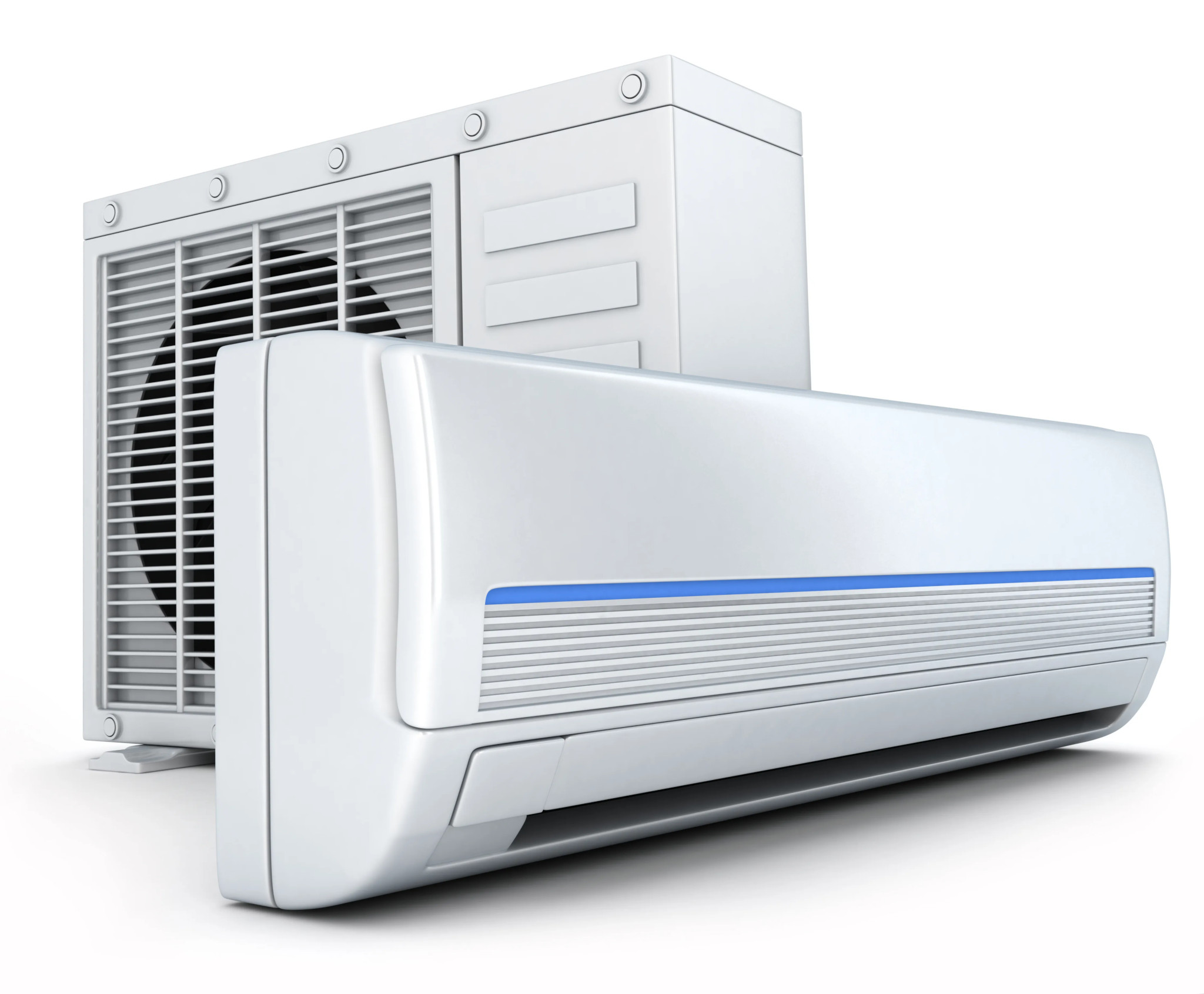 split type air conditioner indoor and outdoor units