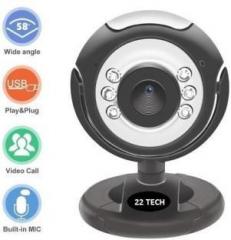 22 Tech Qhm495lm 6 Light Webcam FULL hd Webcam