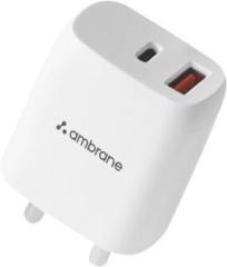 Ambrane 30 W Quick Charge 3 A Multiport Mobile Charger