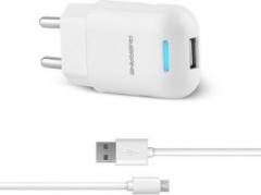Ambrane AWC 12 1A Fast Charger with Charge & Sync USB Cable Mobile Charger