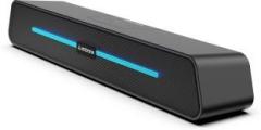 Ambrane Evoke Beam 10 W Bluetooth Soundbar (Stereo Channel)