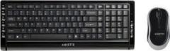 Amkette Black Diamond Wireless Desktop Keyboard and Mouse Combo