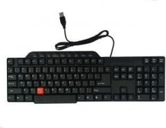 Anweshas Ultra Slim Multimedia Keyboard TB120 Wired USB Desktop Keyboard