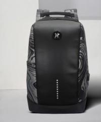 Arctic Fox Slope Anti Theft Marble Black 23 L Laptop Backpack
