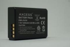 Axcess LP E10 7.4v 1220mAh Lithium ion for Canon T3 Rebel T5 Rebel T6 Rebel T7 Rebel T100 1100D 1200D 1300D 1500D 2000D 3000D 4000D Camera Battery