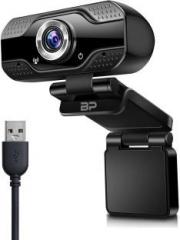 Bigpassport Ultra HD Inbuilt Mic 2 MP Webcam USB Connection | Night Vision | Noise Cancellation Webcam