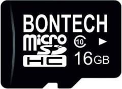 Bontech 10X 16 GB MicroSD Card Class 10 100 MB/s Memory Card (With Adapter)