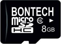 Bontech 10X 8 GB MicroSD Card Class 10 100 MB/s Memory Card (With Adapter)