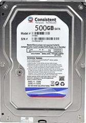 Consistent CT300SC 500 GB HDD SATA 500 GB Desktop Internal Hard Disk Drive (HDD, Interface: SATA II, Form Factor: 3.5 inch)