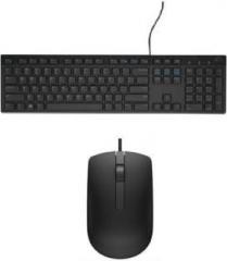 Dell keyboard and mouse with usb wire Wired USB Desktop Keyboard