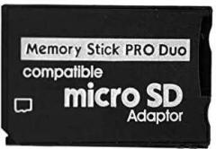 Dkd Micro SD SDHC TF to Memory Stick Ms Pro Duo Card Reader Compatible for PSP only Card Reader