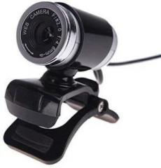 Docooler USB 2.0 12 Megapixel HD Camera Web Cam with MIC Clip on 360 Degree for Desktop Skype Computer PC Laptop Black Webcam (NA)