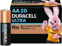 Duracell Pack of 20 Ultra Alkaline AA Battery