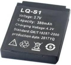 E Trade Long Backup 380mAh LQ S1 Rechargeable for Smart Watch Dz09, LB03 Battery