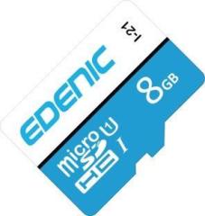 Edenic 8GB MMC Card 8 GB MicroSD Card Class 10 42 MB/s Memory Card