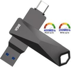 Emga Delivering Innovation Dual Drive PRO Series Ultra Fast OTG USB 3.2 Gen2 Type A & C 128 GB Pen Drive