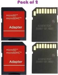Es MMC Micro SD Memory Card Reader Adapter Pack of 2 Card Reader