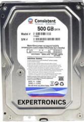 Expertronics Hard Disk 500 GB Desktop, Surveillance Systems Internal Hard Disk Drive (HDD, Consistent 500GB Desktop Hard Disk, Interface: SATA, Form Factor: 3.5 inch)