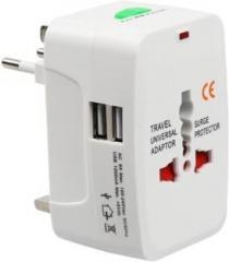 Finearts Electric Plug power Socket Adapter International travel adapter Universal Travel Socket USB Power Charger Converter EU UK US AU Worldwide Adaptor
